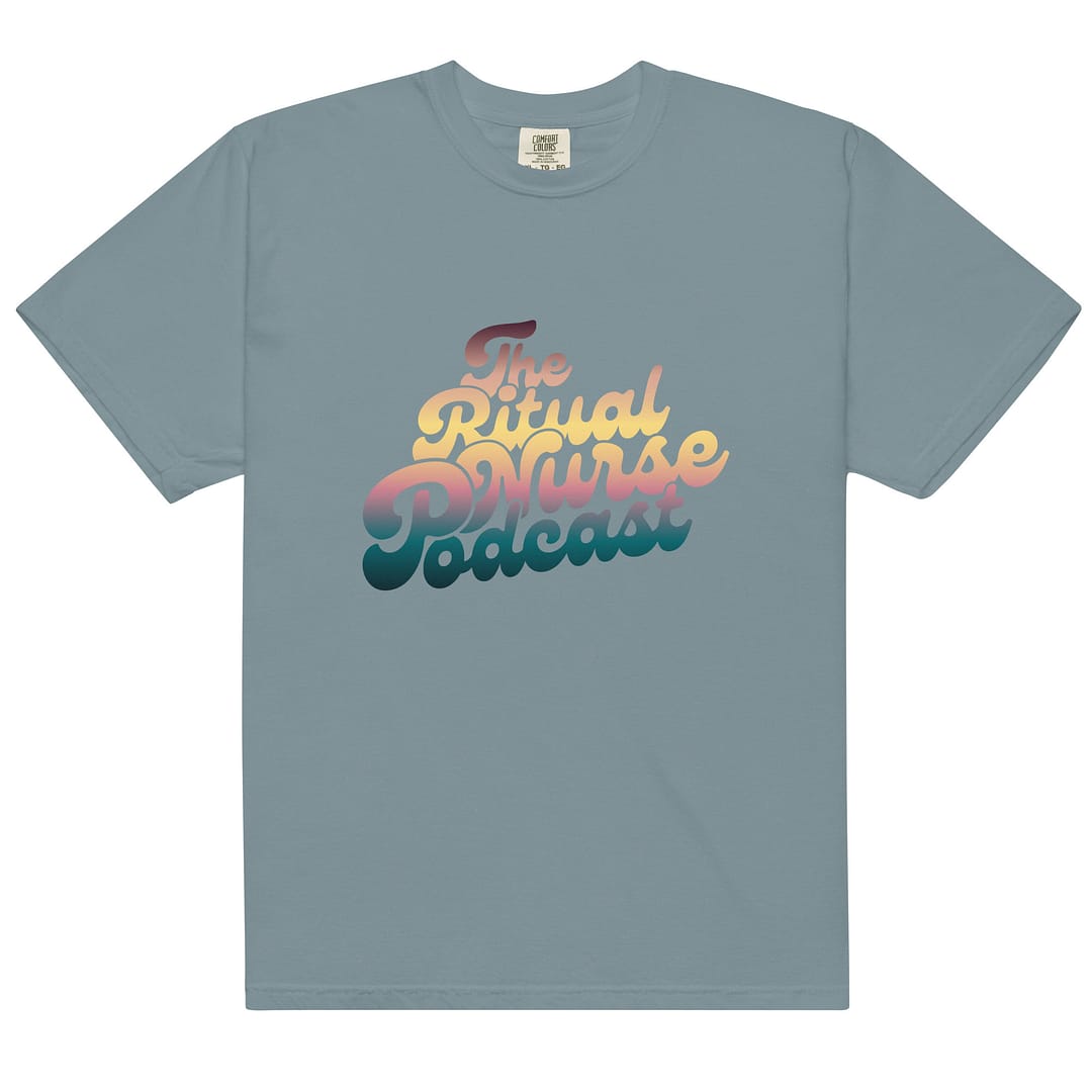 The Ritual Nurse Podcast Sunset T - Image 4