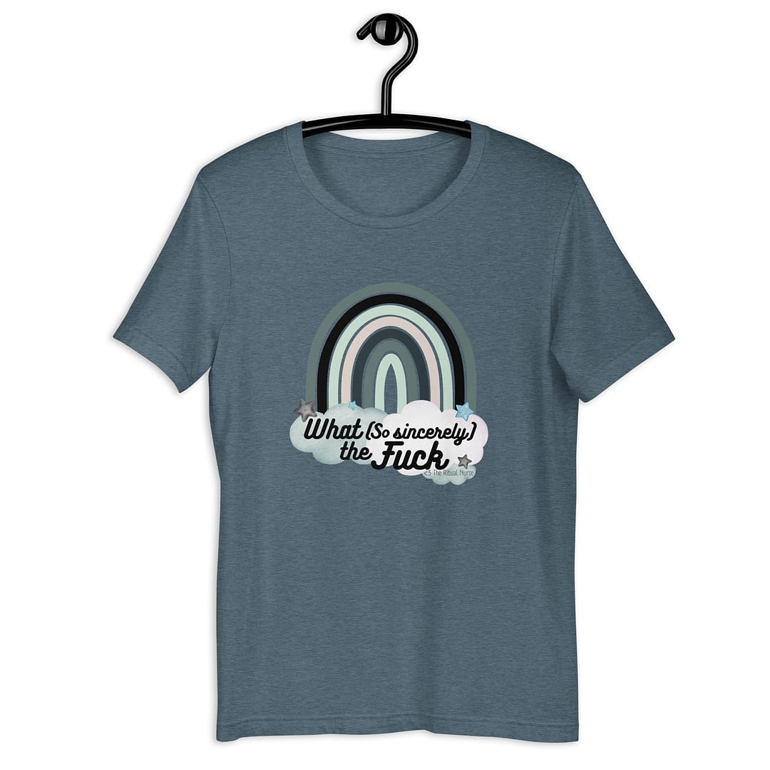 WTF Blue Boho T - Image 2