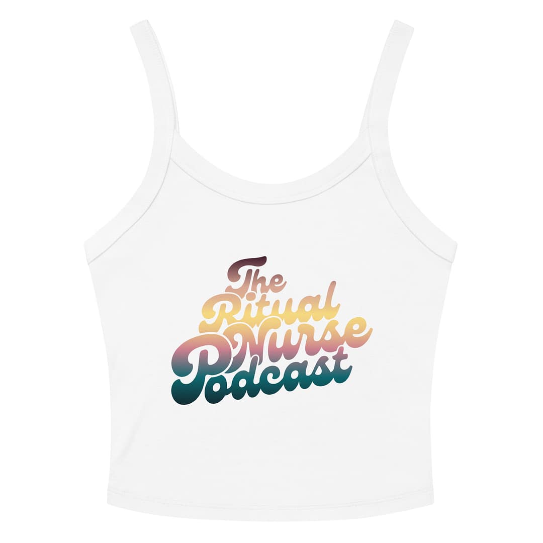 Ritual Nurse Podcast Sunset tank - Image 4